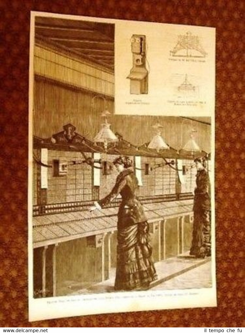 Milano Via Orefici Telefono Bell Sala Commutazione