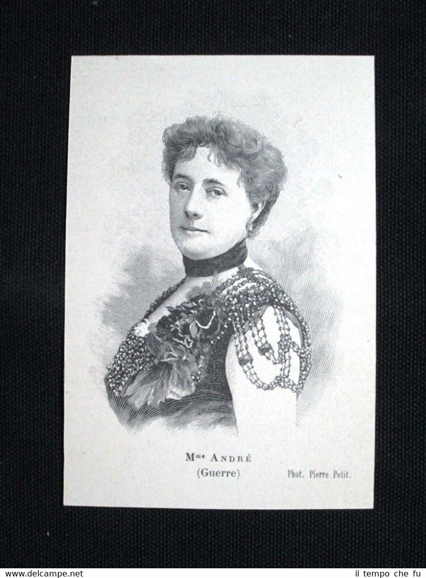 Ministero di Emile Combes: signora André (Affari Esteri) Stampa del …