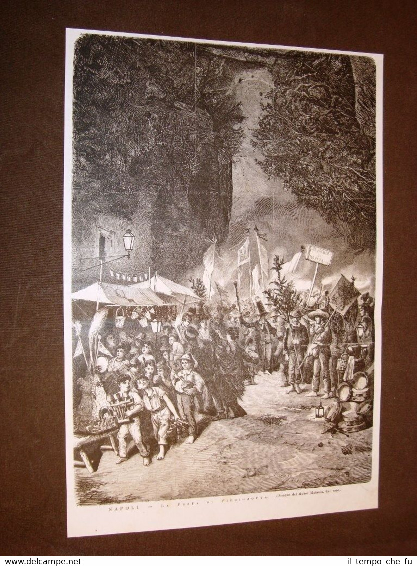 Moda e costume a Napoli nel 1876 La festa di …