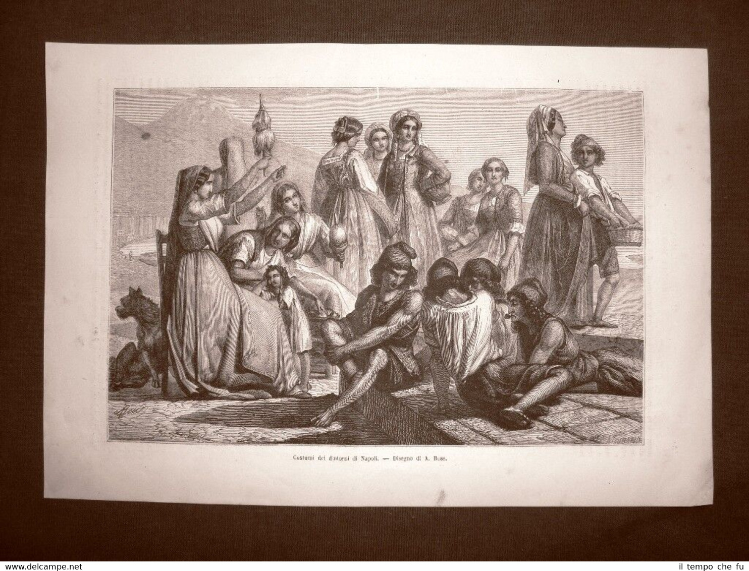 Moda e costume Costumi dei dintorni di Napoli nel 1863 …