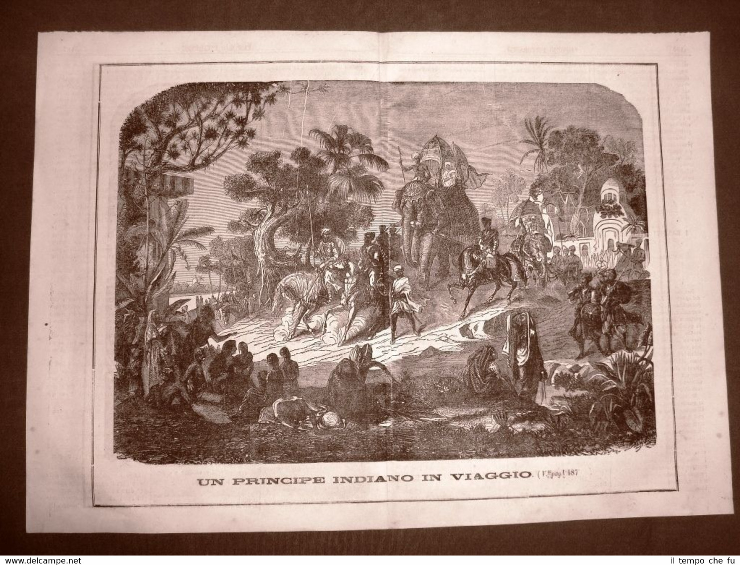 Moda e costume in India nel 1866 Il Principe Indiano …