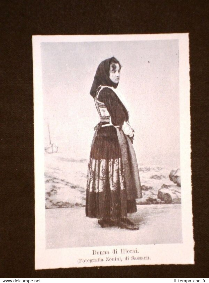 Moda e costume in Sardegna nel 1904 Donna di Illorai