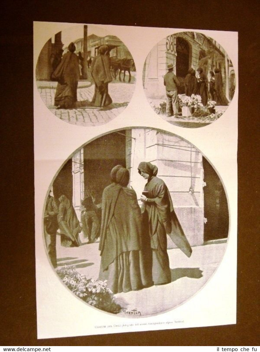 Moda e costume nel Cile nel 1902