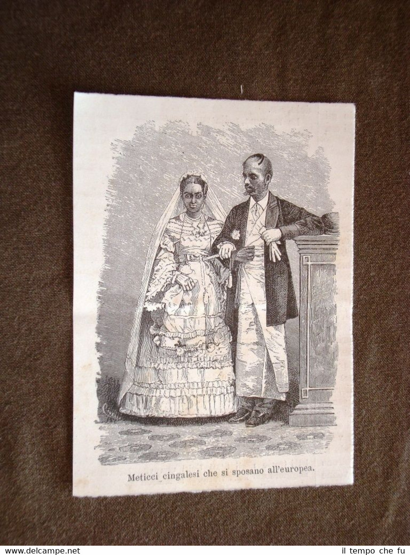 Moda e costume nello Sri Lanka o Ceylon nel 1876 …