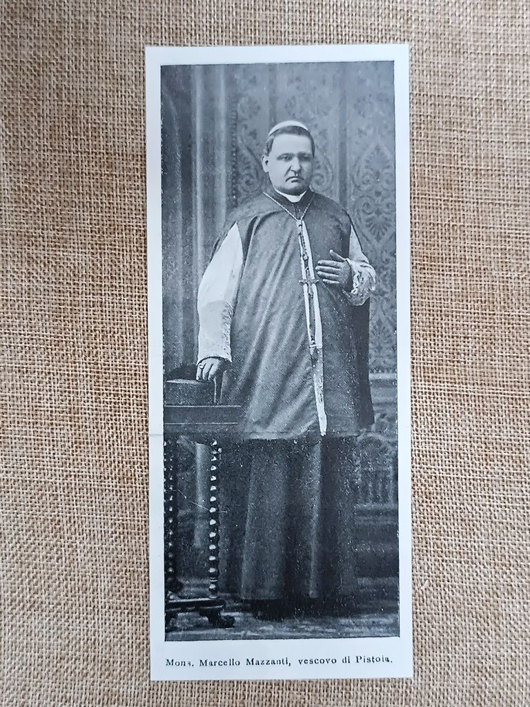 Mons. Marcello Mazzanti (1831 - 1908) nel 1906, vescovo di …