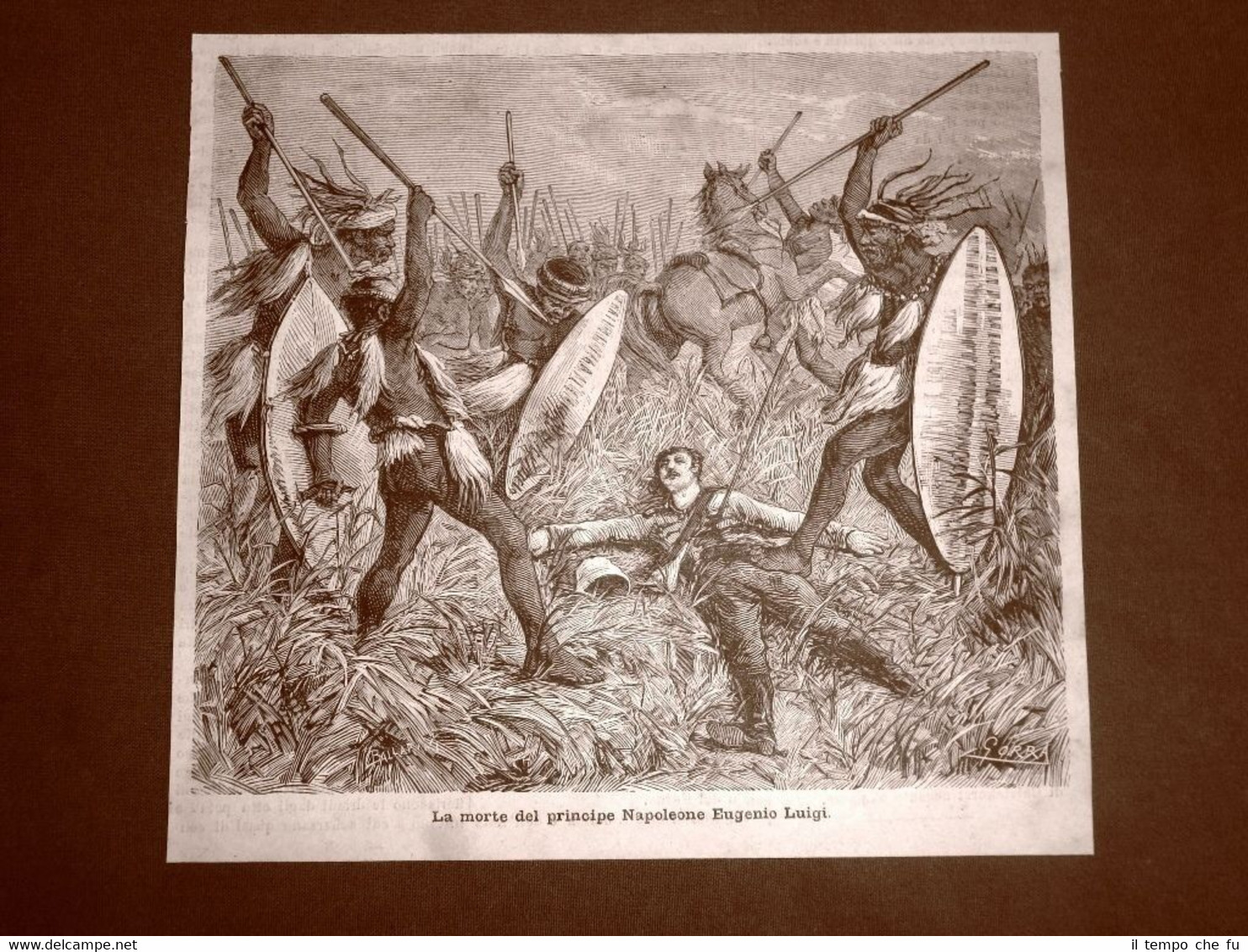 Morte Principe Napoleone Eugenio Luigi Giovanni Giuseppe Bonaparte nel 1879