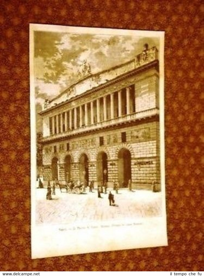 Napoli Il Teatro San Carlo l'Esterno
