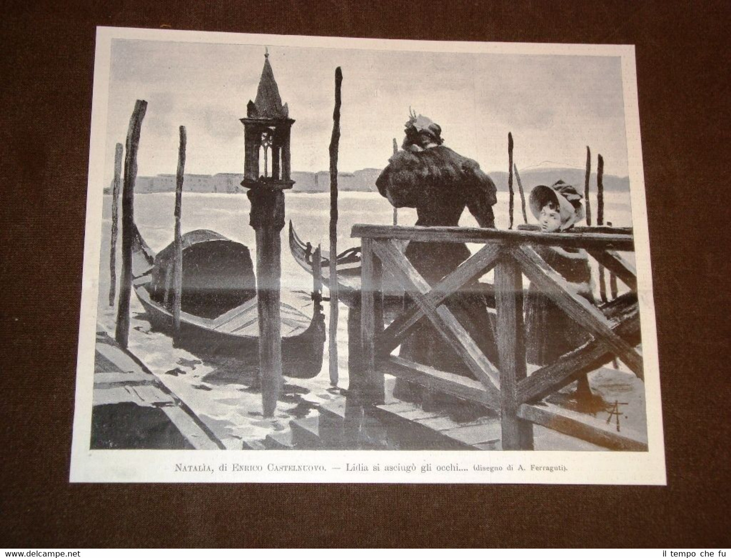 Natalìa Quadro di Enrico Castelnuovo del 1897