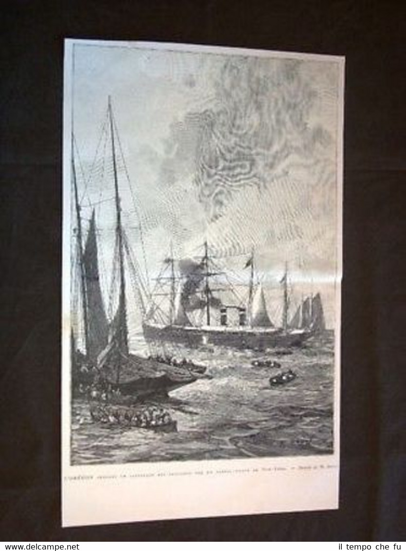 Nave Orégon Salvataggio dei passeggeri di New York