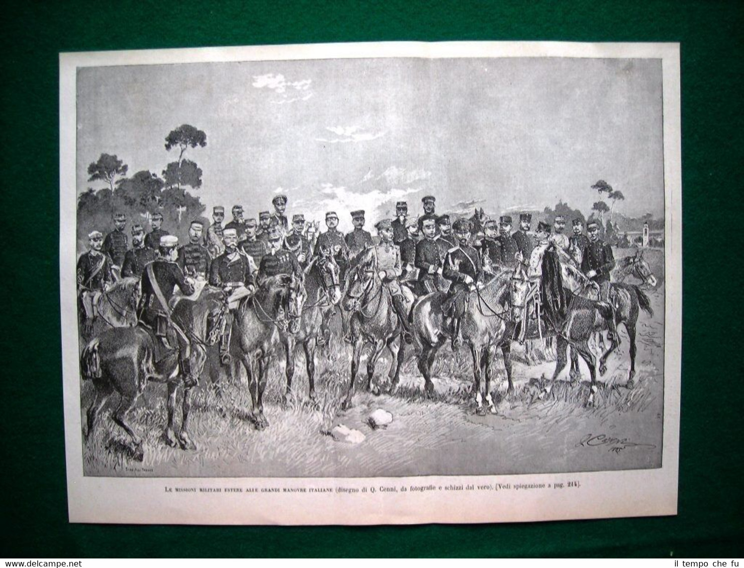 Nel 1885 le missioni militari estere alle grandi manovre italiane