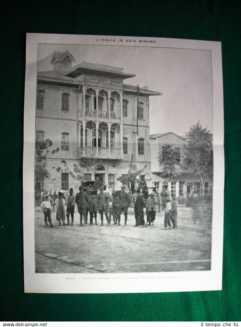Nel 1920 L'Italia nell'asia Minore, Conia i soldati nella Piazza …