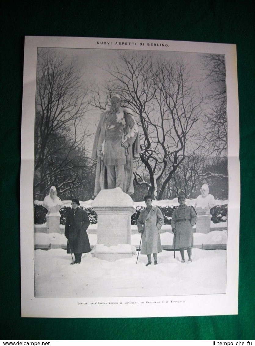 Nel 1920 Nuovi aspetti di Berlino, soldati presso il Monumento …