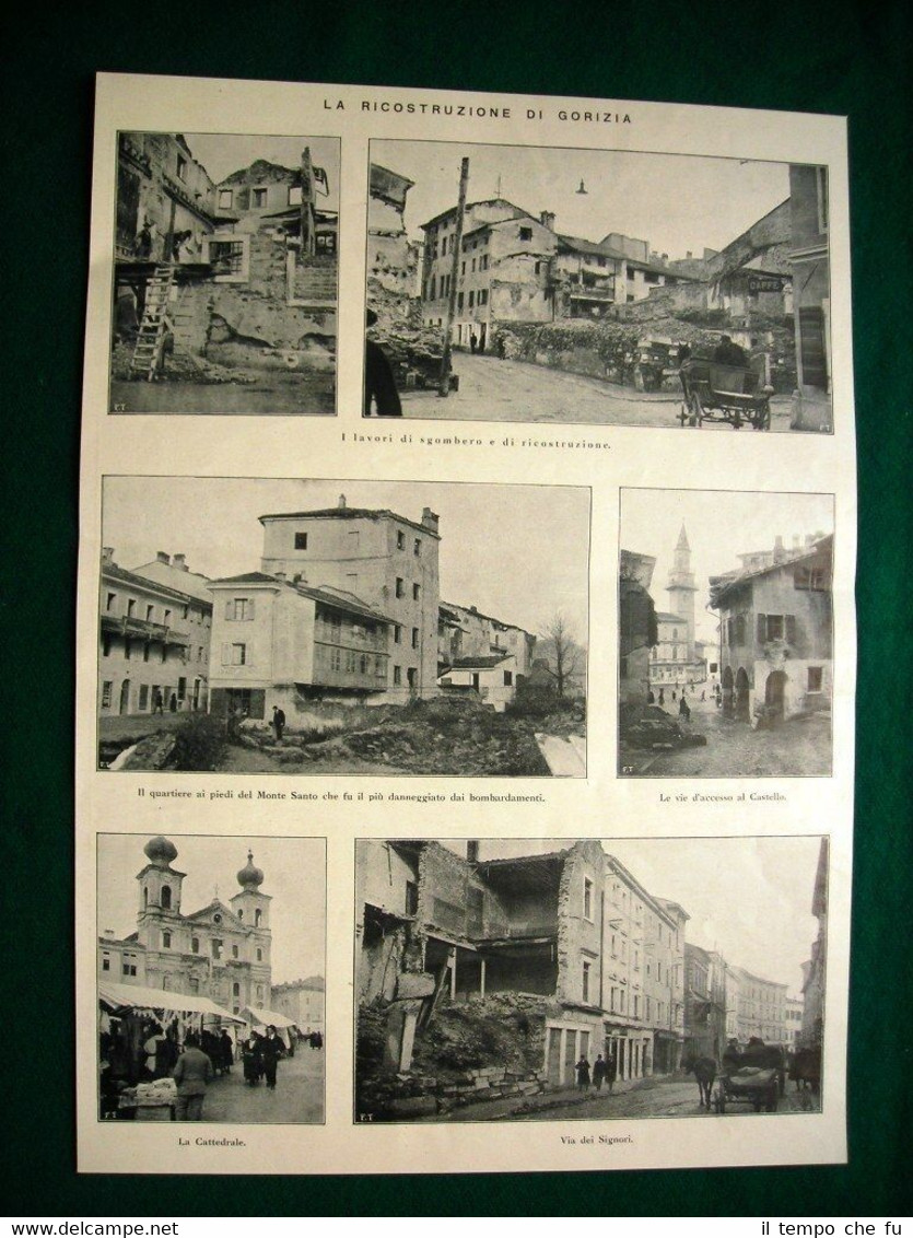 Nel 1921 a Gorizia Monte Santo+ Palazzo Reale di Palermo …