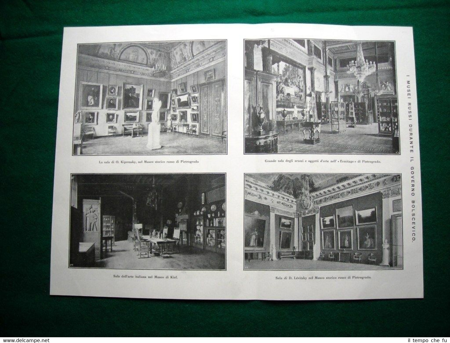 Nel 1924 musei russi durante governo bolscevico sala O. Kiprensky