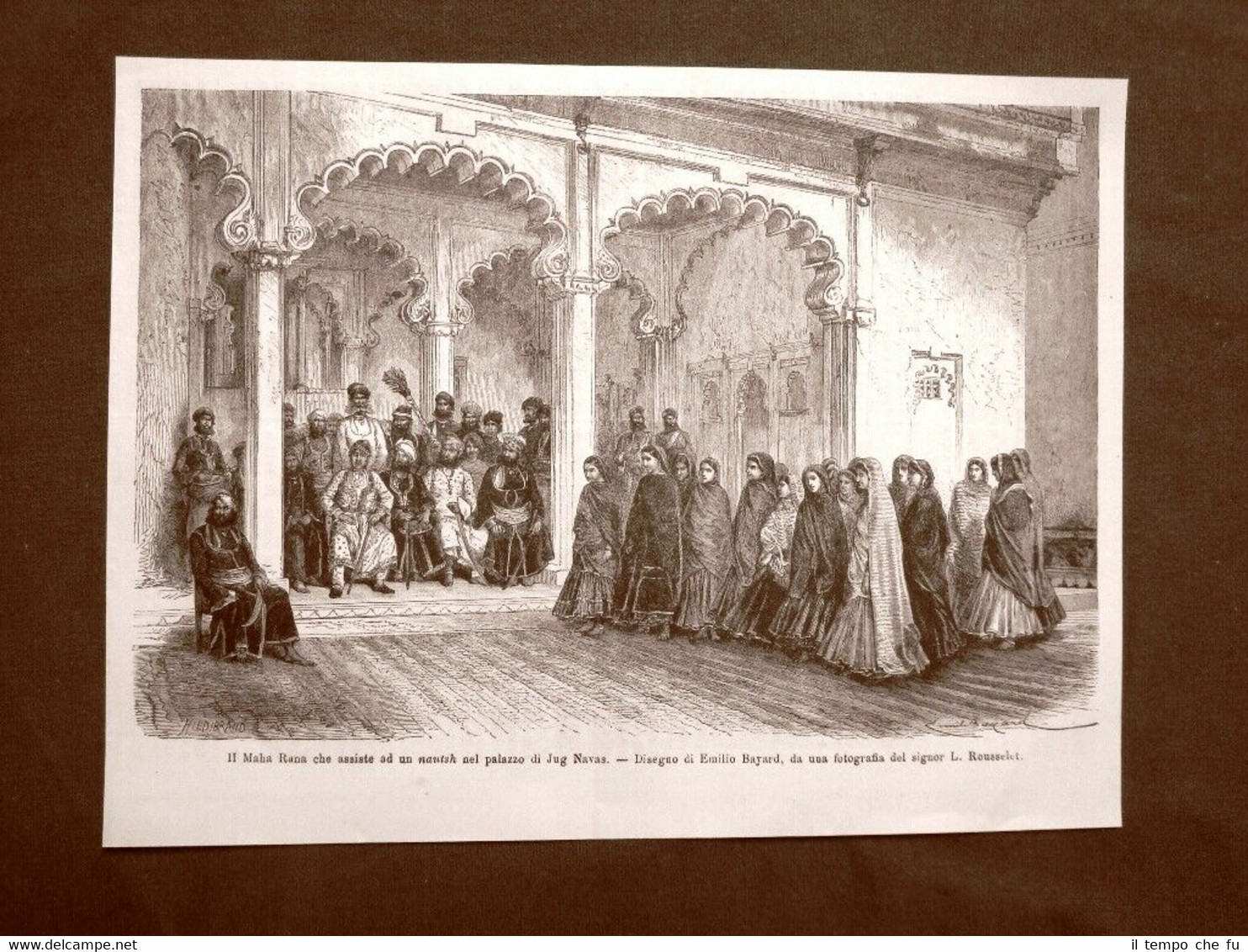 Nel Palazzo di Jug Navas nel 1863 Il Maha Rana …