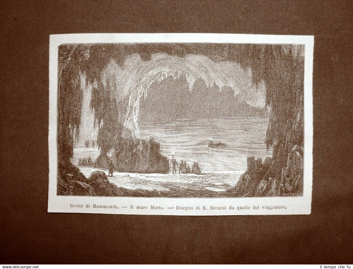 Nel Parco nazionale di Mammoth Cave nel 1863 Il Mare …