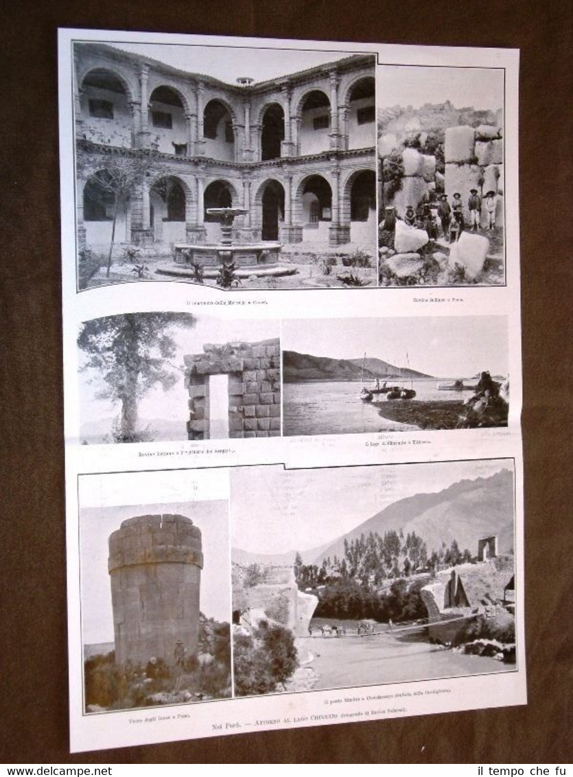 Nel Perù nel 1907 Attorno al Lago Chucuito Cuzco Puno …