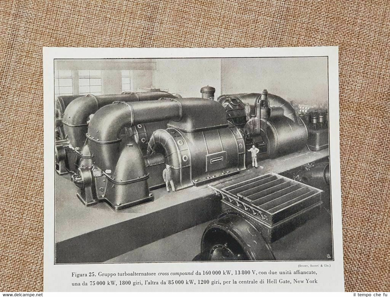 Nella Centrale di Hell Gate di New York nel 1934 …