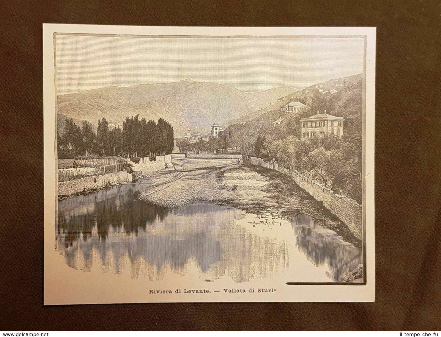 Nella Riviera di Levante nel 1896 La Vallata di Sturi …