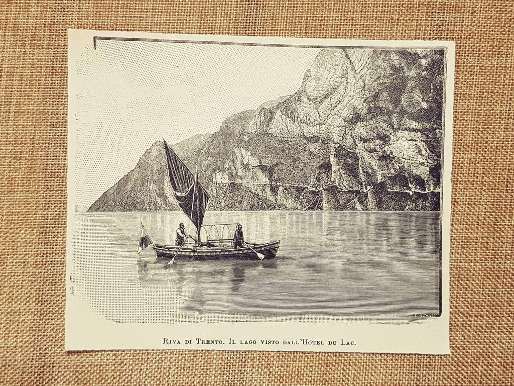 Nella Valle di Ledro nel 1898 Riva di Trento Il …