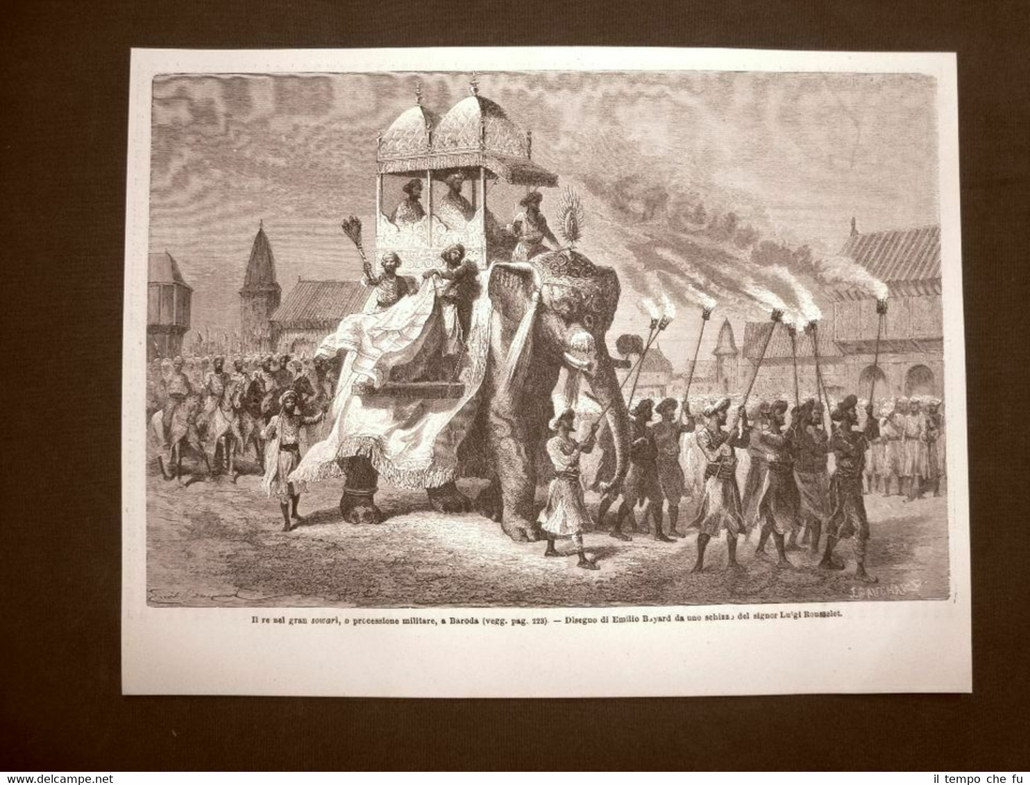 Nello Stato di Baroda nel 1863 Il Re nel gran …