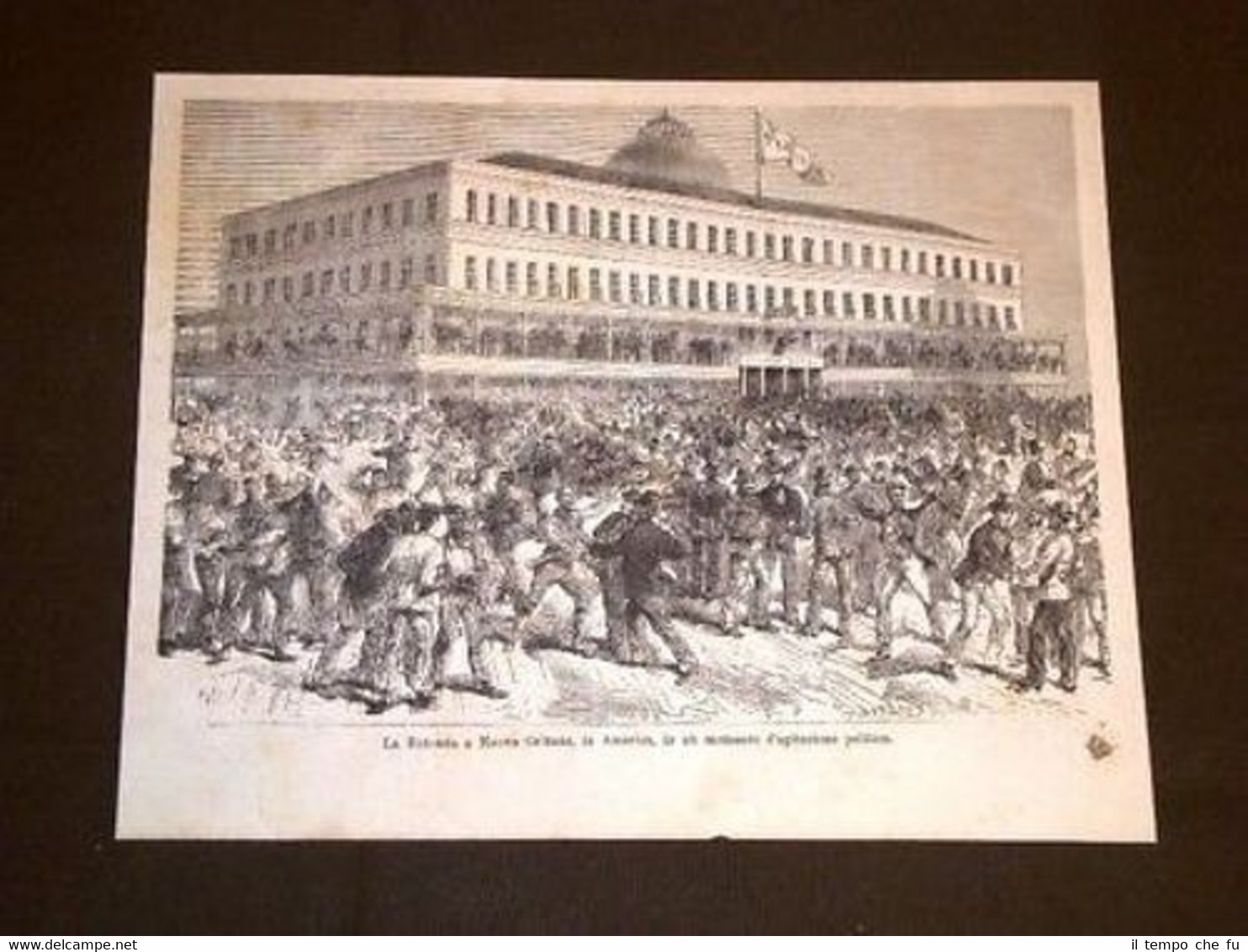 New Orleans Rotonda Agitazione politica disordini USA