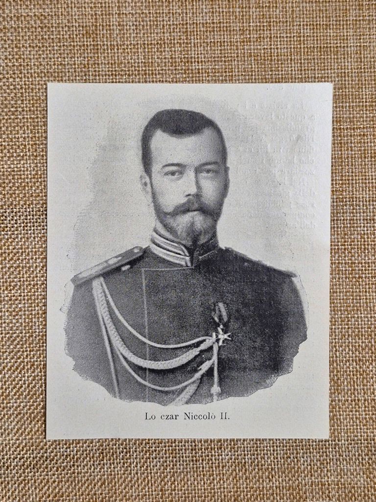 Nicola II nel 1901 1868 San Pietroburgo – 1918 Ekaterinburg …