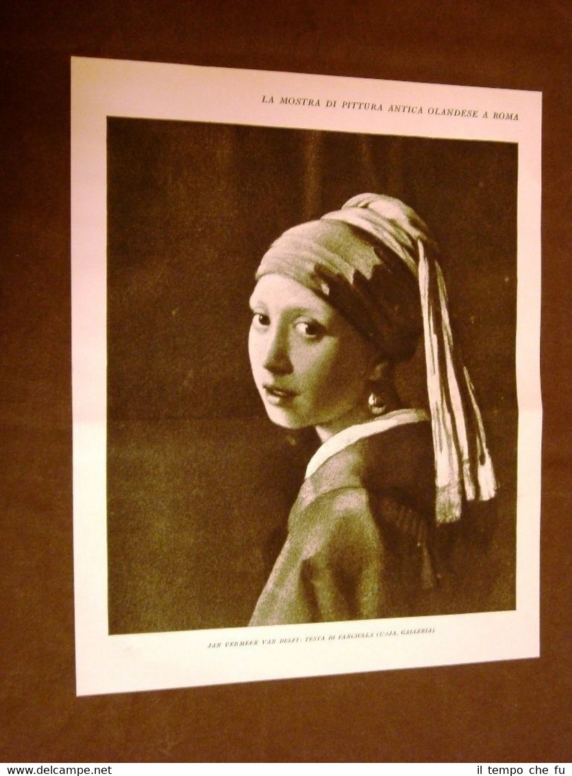 Olanda Testa di fanciulla di Jan Vermeer Van Delft + …