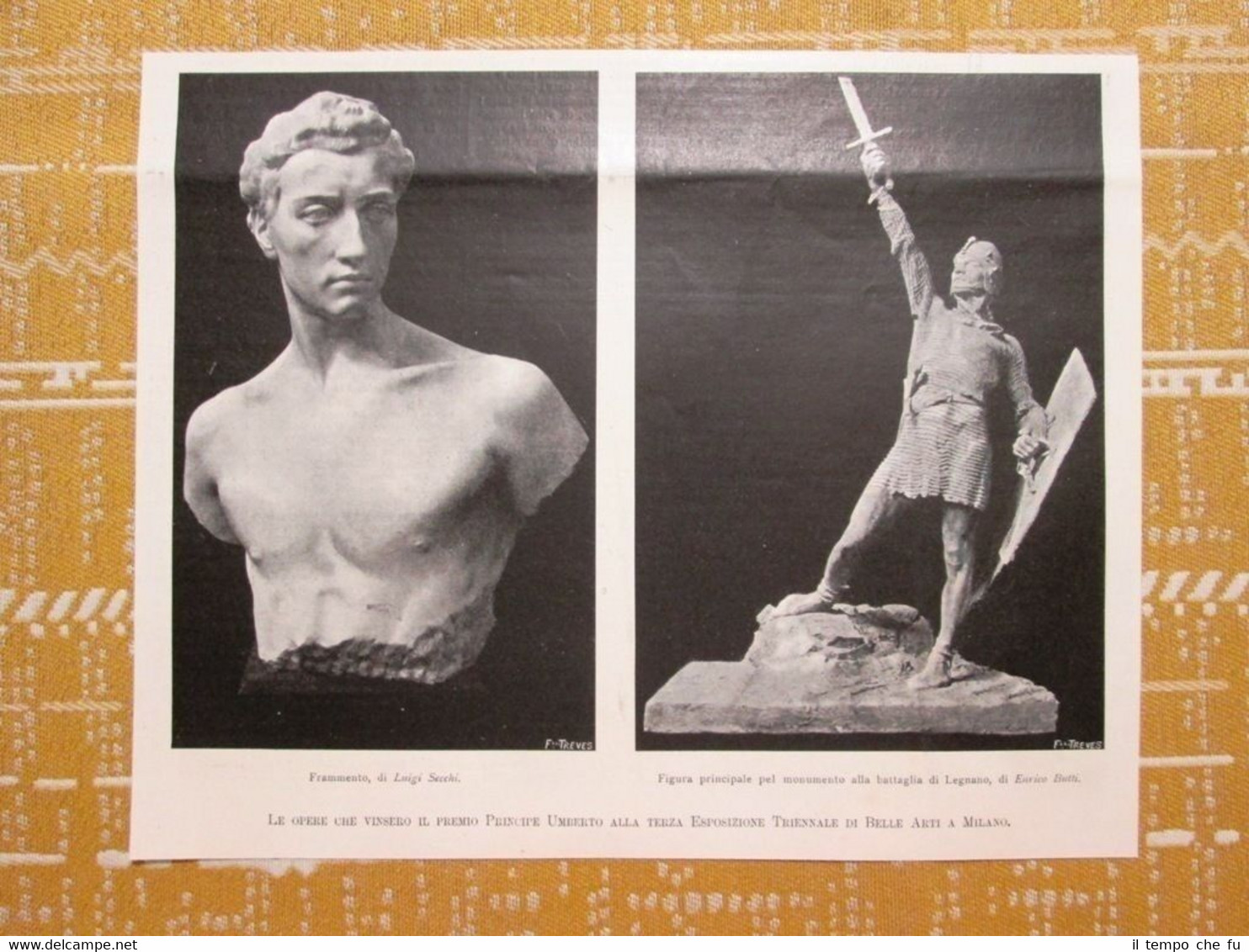 Opere che vinsero il premio Principe Umberto all'Esposizione di Milano …