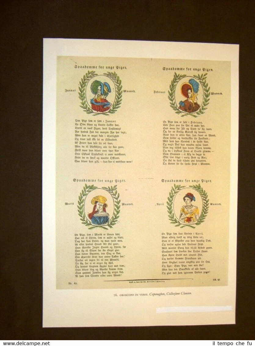 Oroscopo in versi + Croato e sua moglie Stampa popolare …