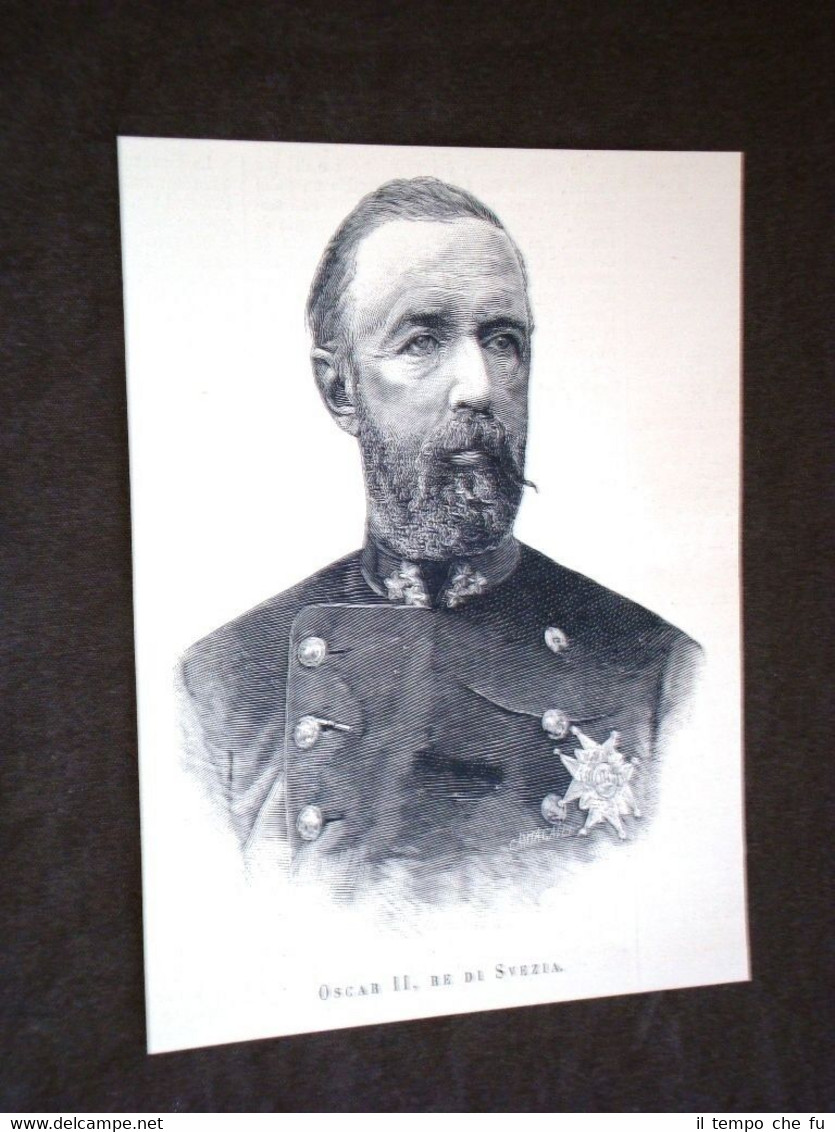 Oscar II nel 1888 Re di Svezia Stoccolma, 21.01.1829 – …
