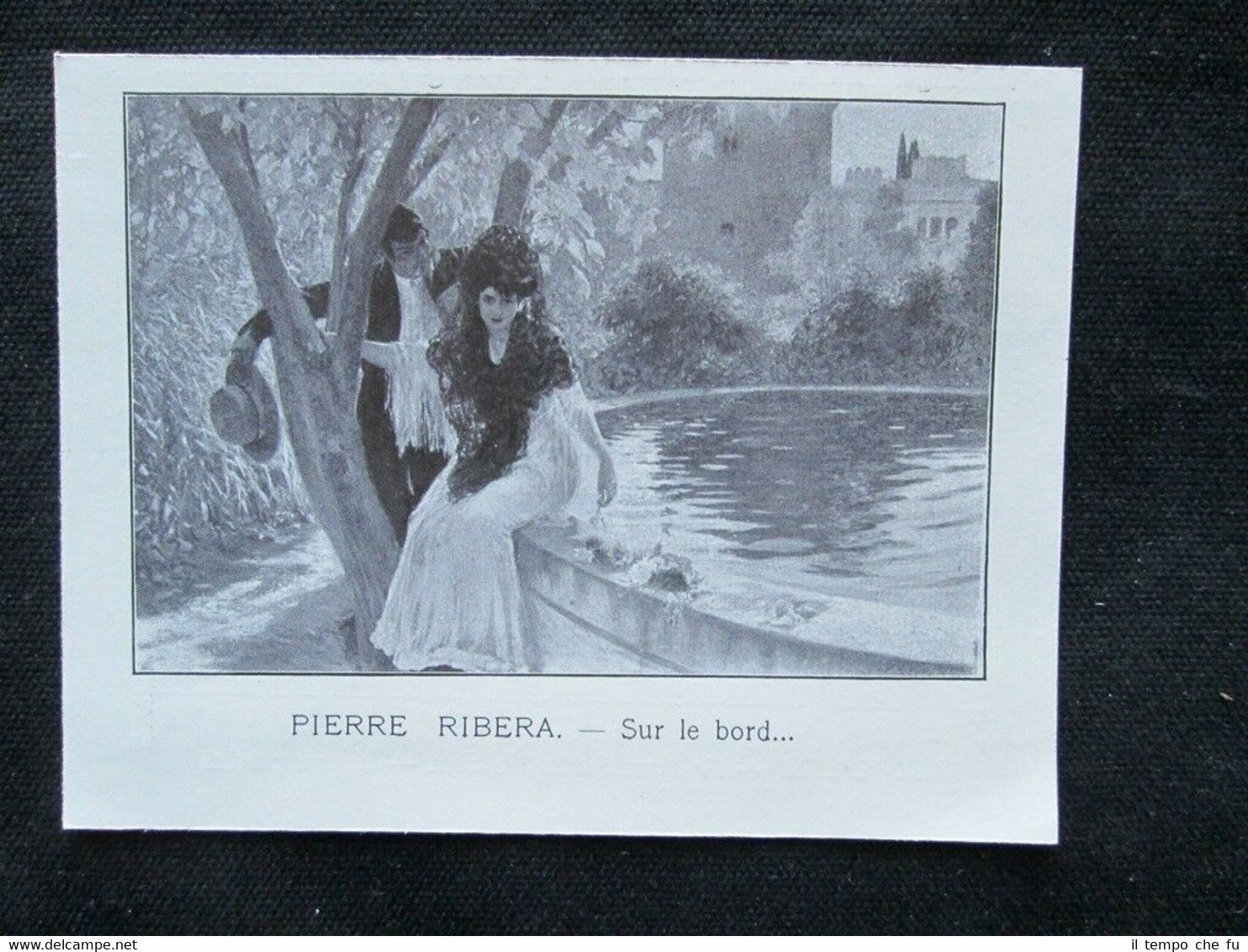 P.Ribera: Sul bordo. + M.Kahn:A Montmartre - Il soldo perduto …