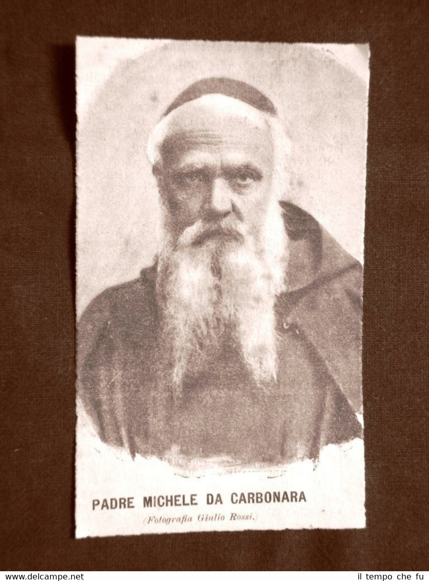 Padre Michele da Carbonara nel 1899 Prefetto Apostolico in Eritrea …