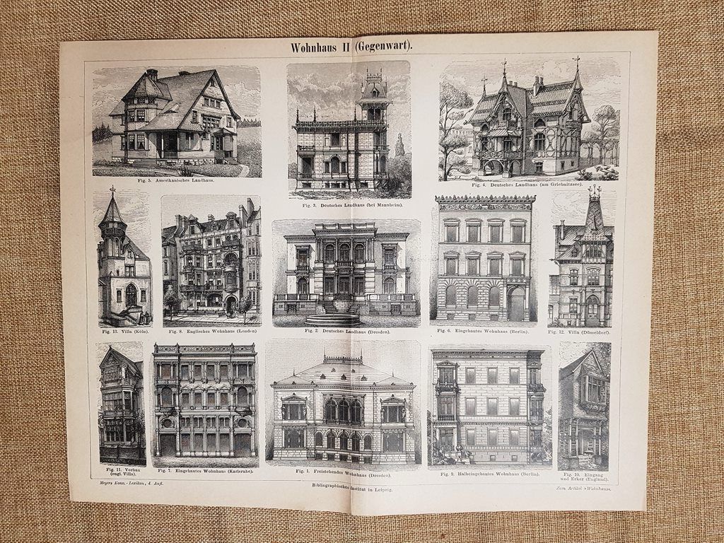Palazzi residenziali nel 1890 America Germania Londra Dresda Berlino etc …
