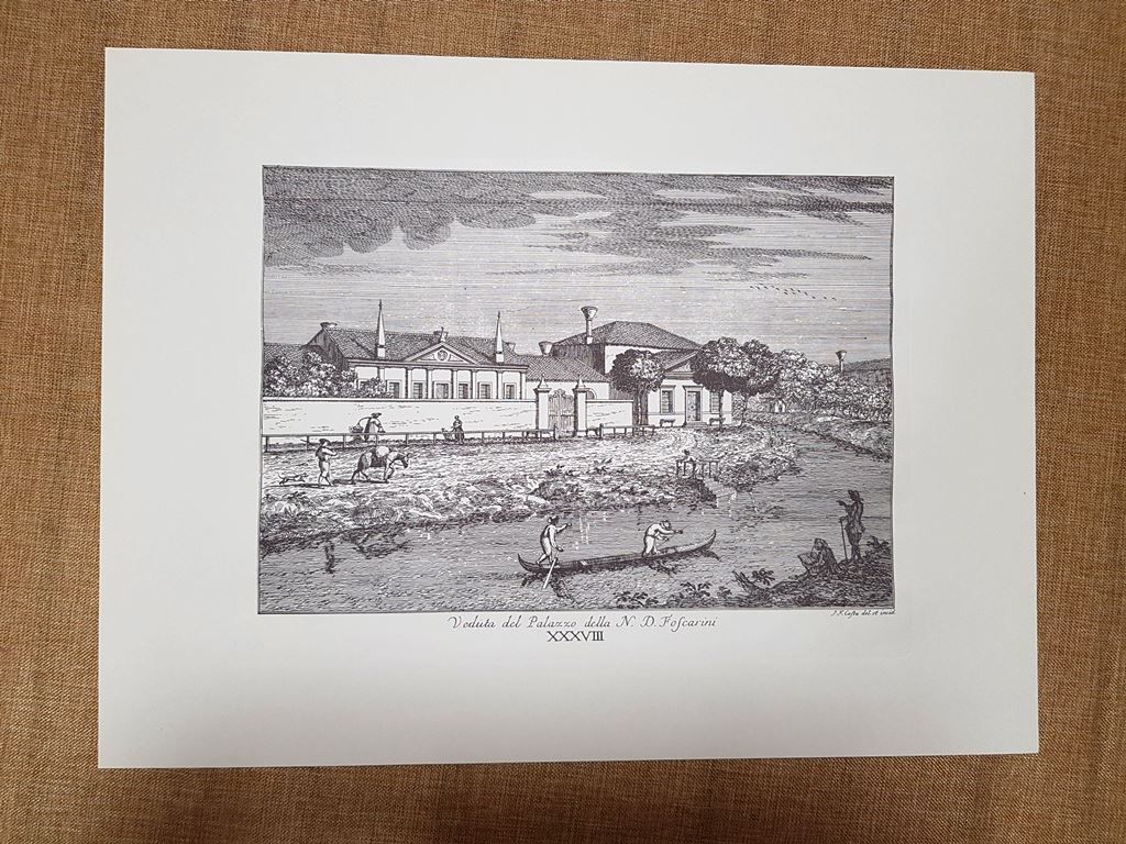 Palazzo Foscarini Anno 1750 Gianf. Costa Delle delicie del fiume …