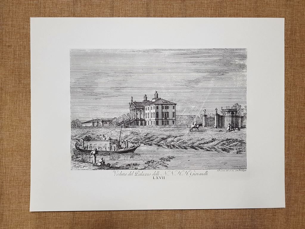 Palazzo Giovanelli Anno 1750 Gian. Costa Delle delicie del fiume …