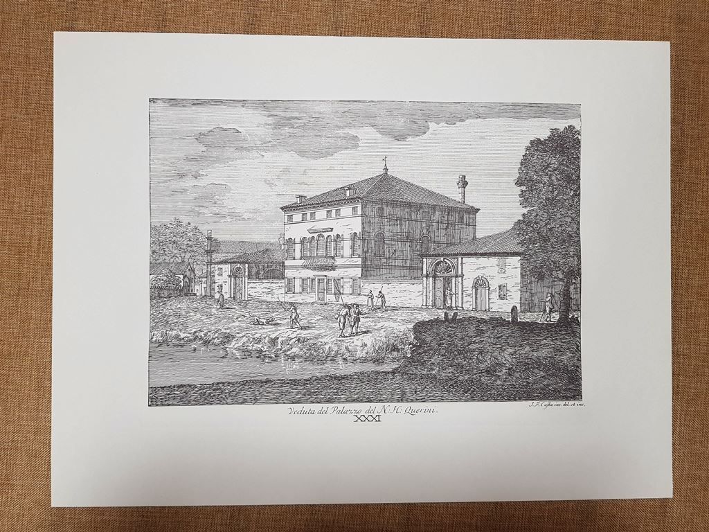Palazzo Querini Anno 1750 Gianfr. Costa Delle delicie del fiume …
