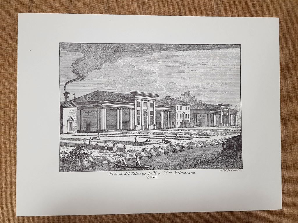 Palazzo Valmarana Anno 1750 Gianf. Costa Delle delicie del fiume …