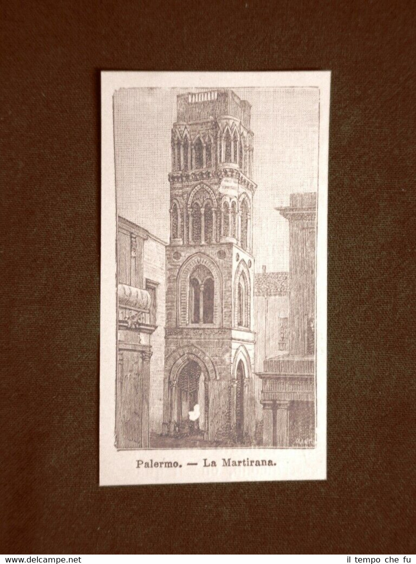 Palermo nel 1891 La Martirana Sicilia