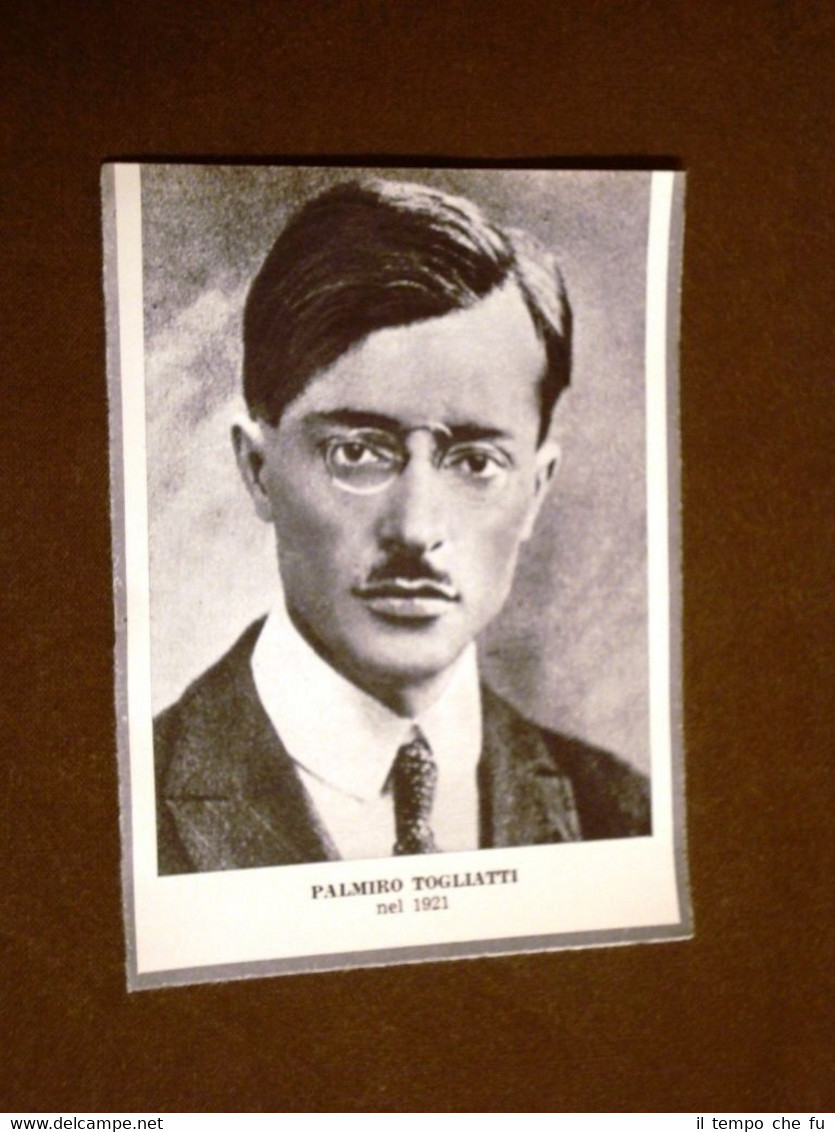 Palmiro Michele Nicola Togliatti Genova, 26 marzo 1893 – Jalta, …