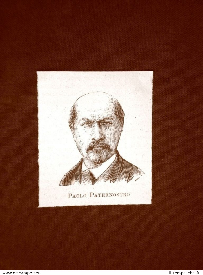 Paolo Paternostro 1876 Misilmeri, 17 ottobre 1821 – Palermo, 6 …