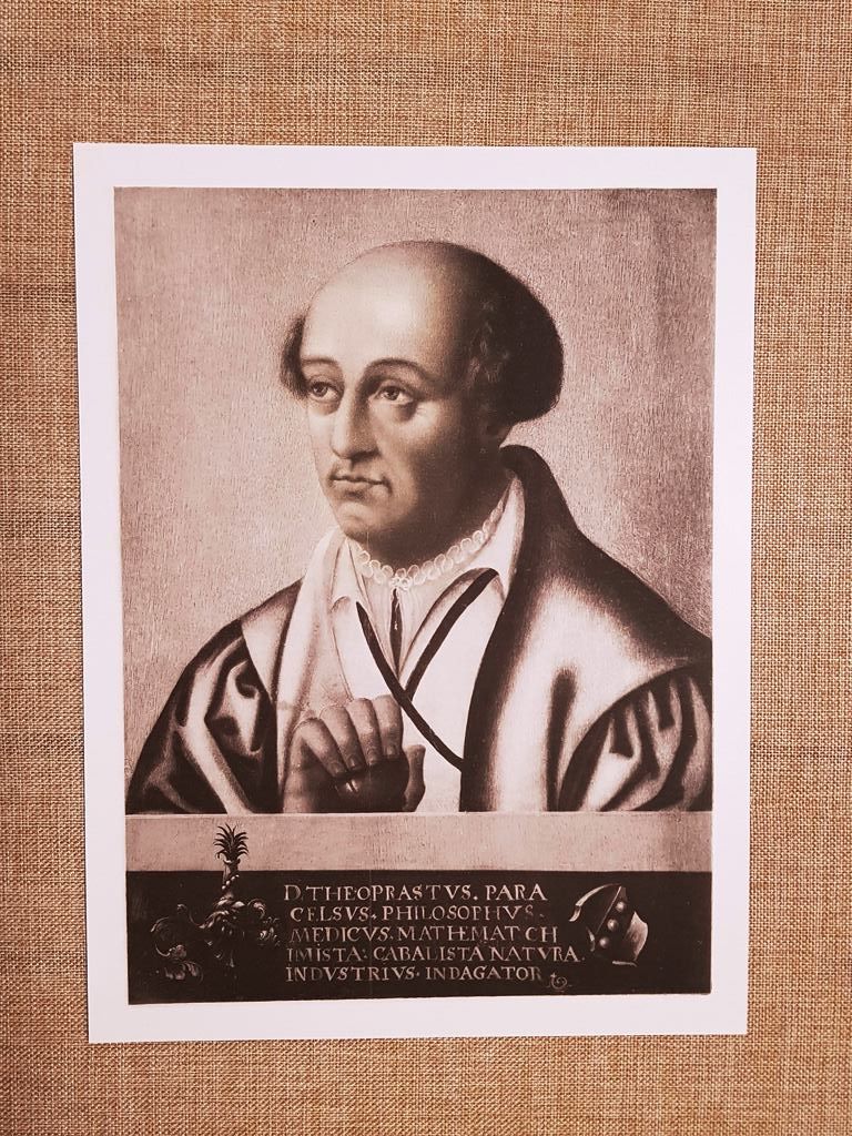 Paracelso 1493 - 1541 Medicina Alchimia Iatrochimica Laudanum Incisione del …