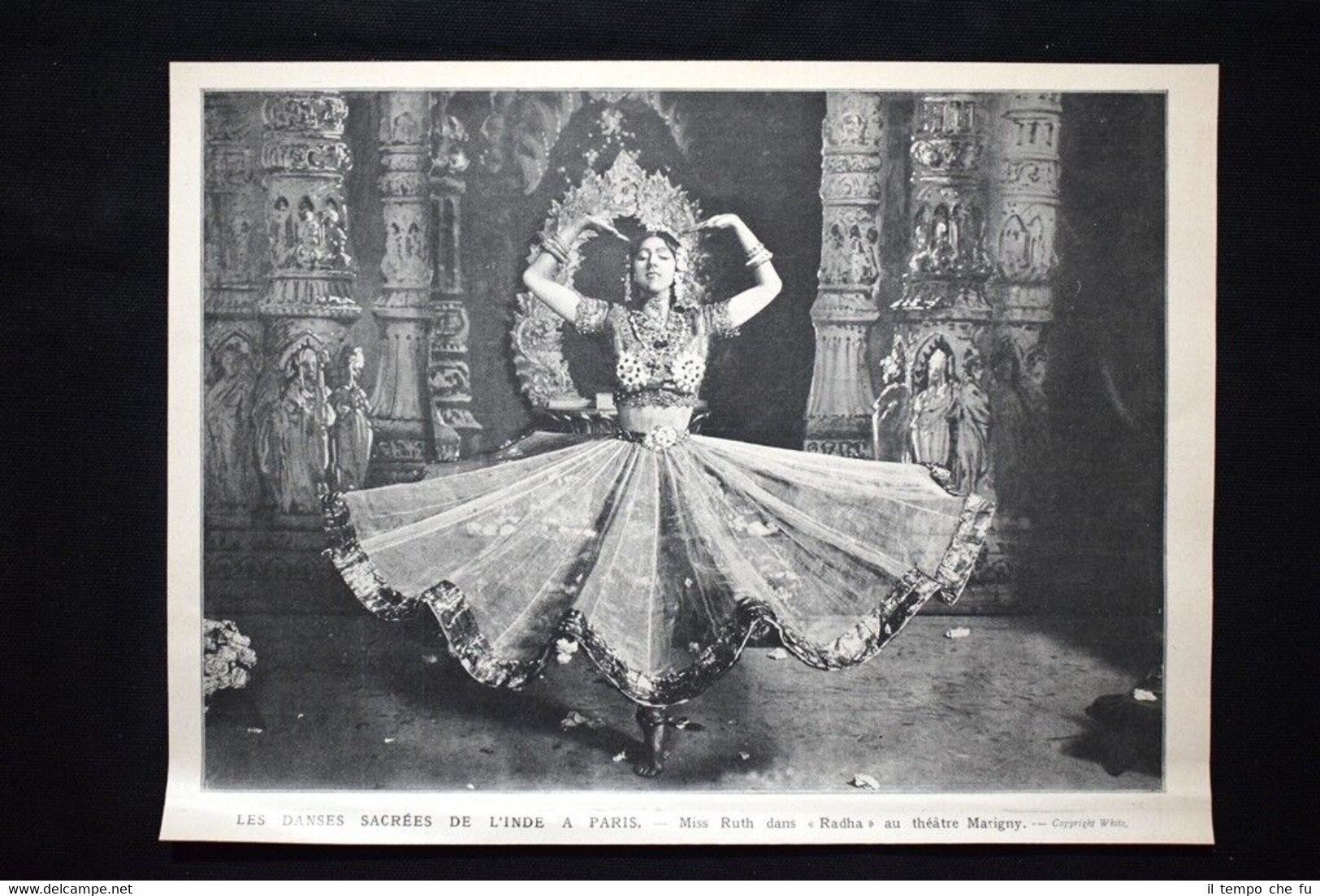 Parigi: Miss Ruth danza "Radha" al teatro Marigny Stampa del …