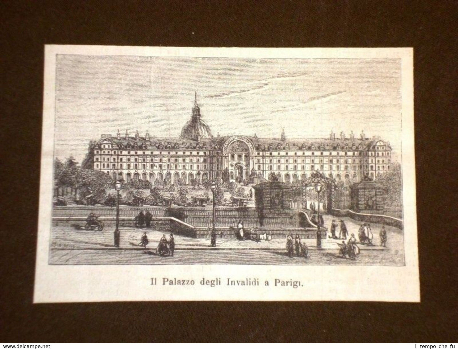 Parigi nel 1869 Il Palazzo degli invalidi