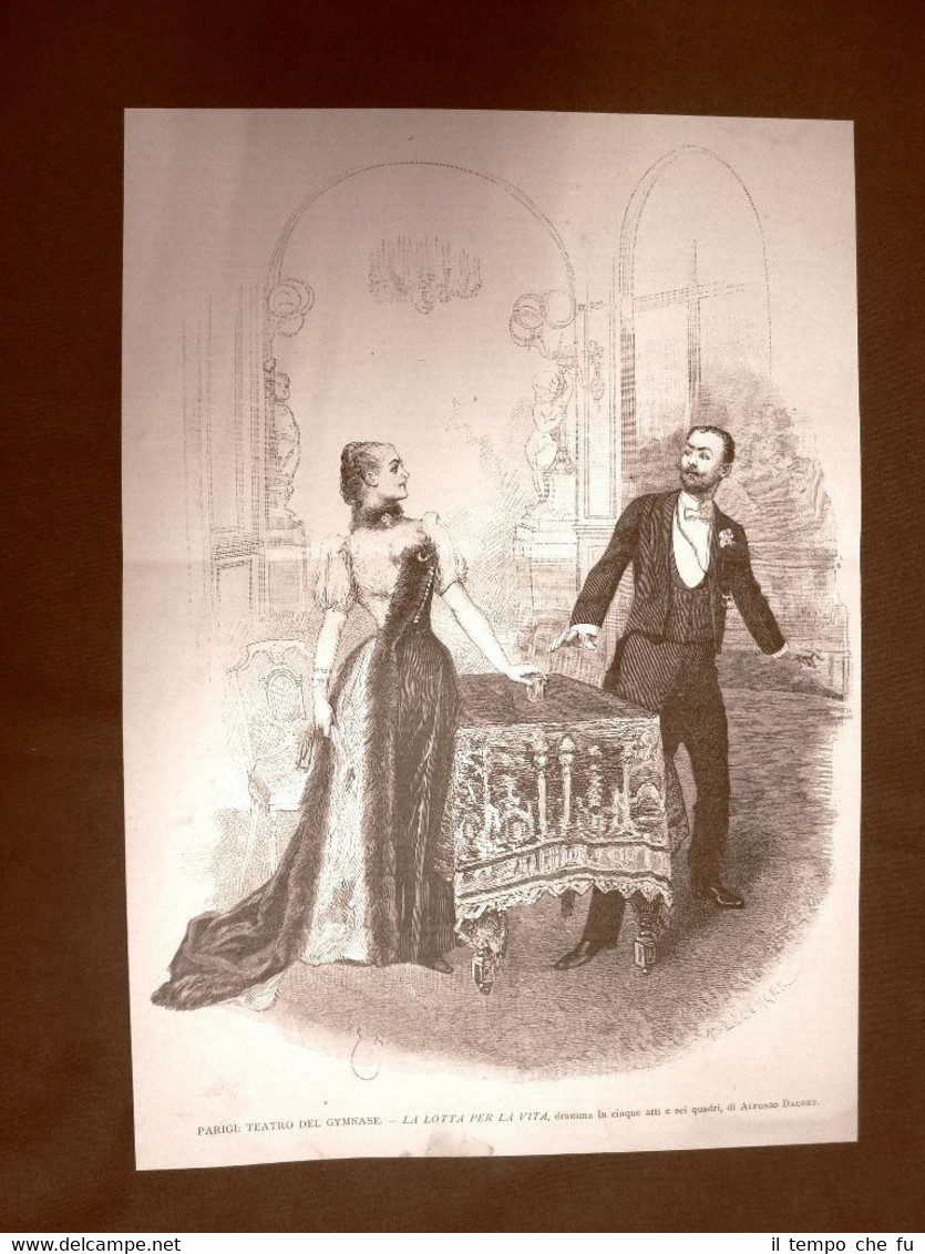 Parigi nel 1890 Teatro del Gymnase La lotta per la …