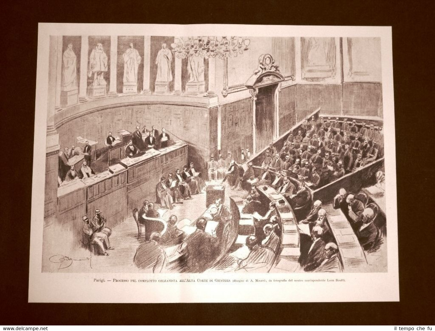 Parigi nel 1899 Alta Corte di Giustizia Processo complotto orleanista …