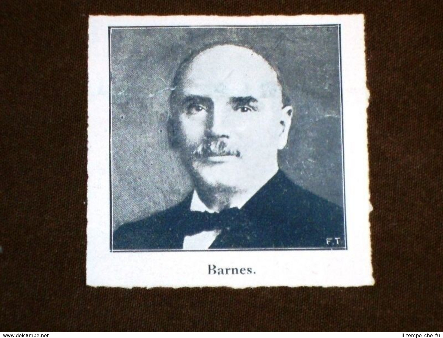 Parigi nel 1919 Conferenza per la Pace Bernes Rappresentante l'Inghilterra