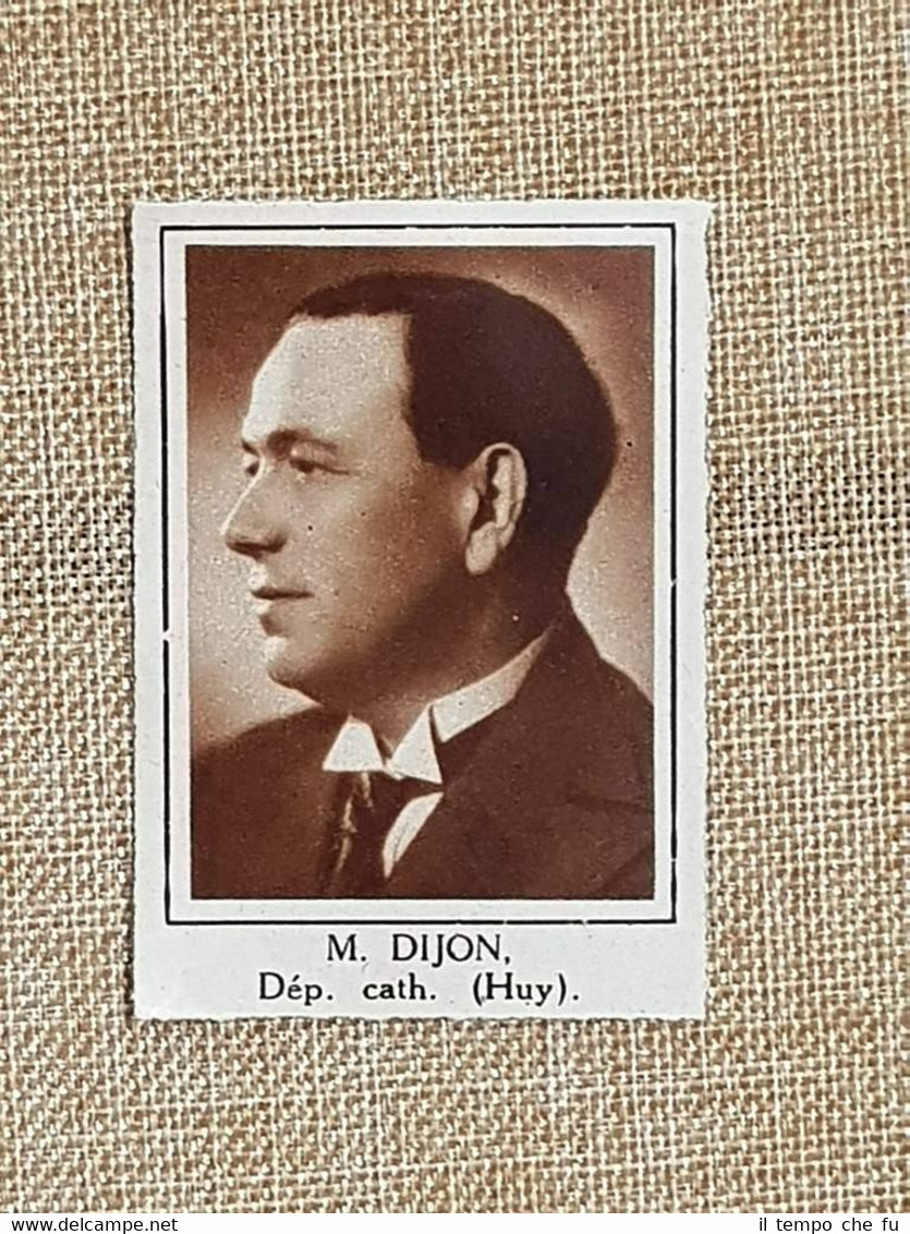 Parlamentare M. Dijon Huy Elezioni del 24 maggio 1936