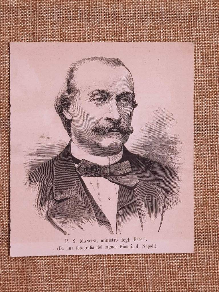 Pasquale Stanislao Mancini nel 1881 Castel Baronia, 1817 – Napoli, …