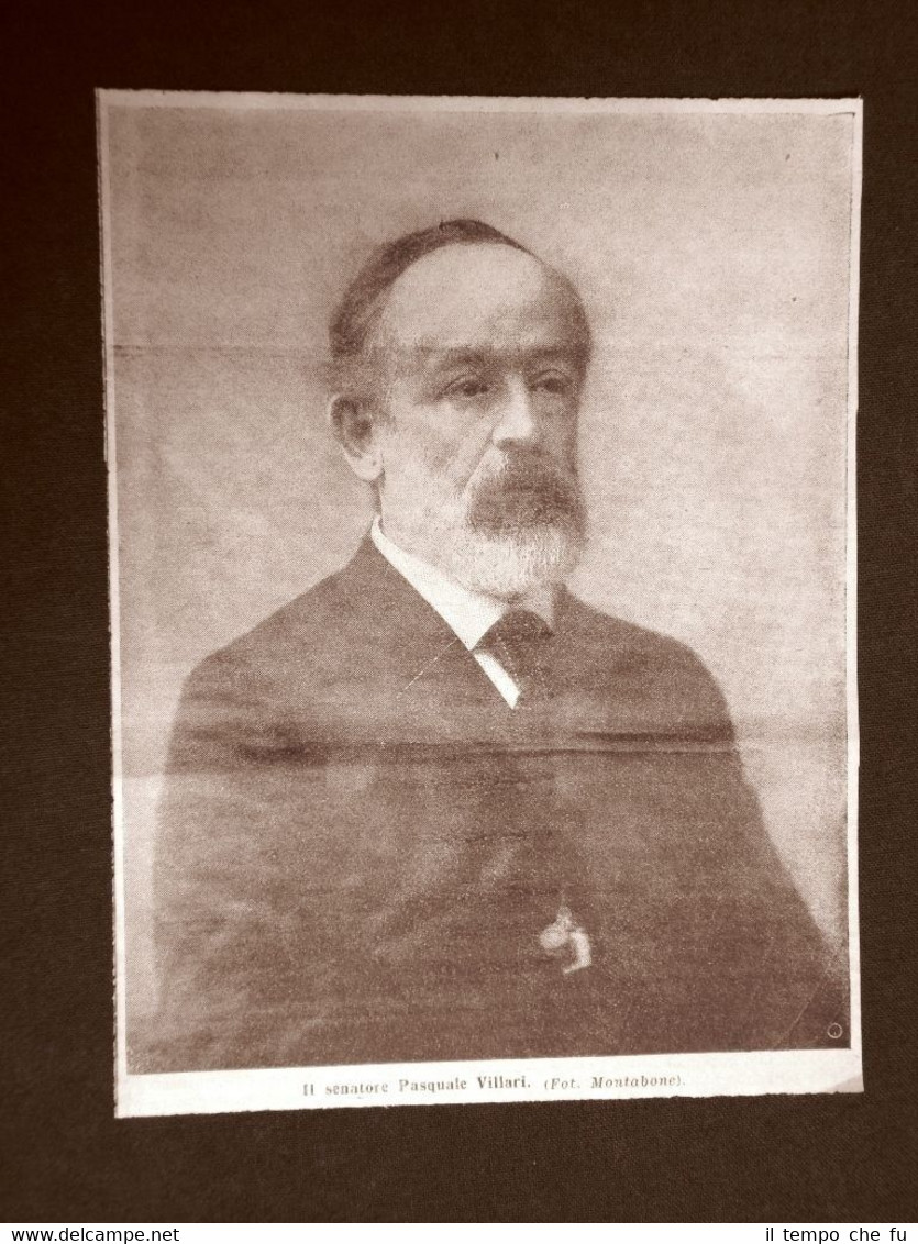 Pasquale Villari nel 1907 Napoli, 3 ottobre 1827 – Firenze, …